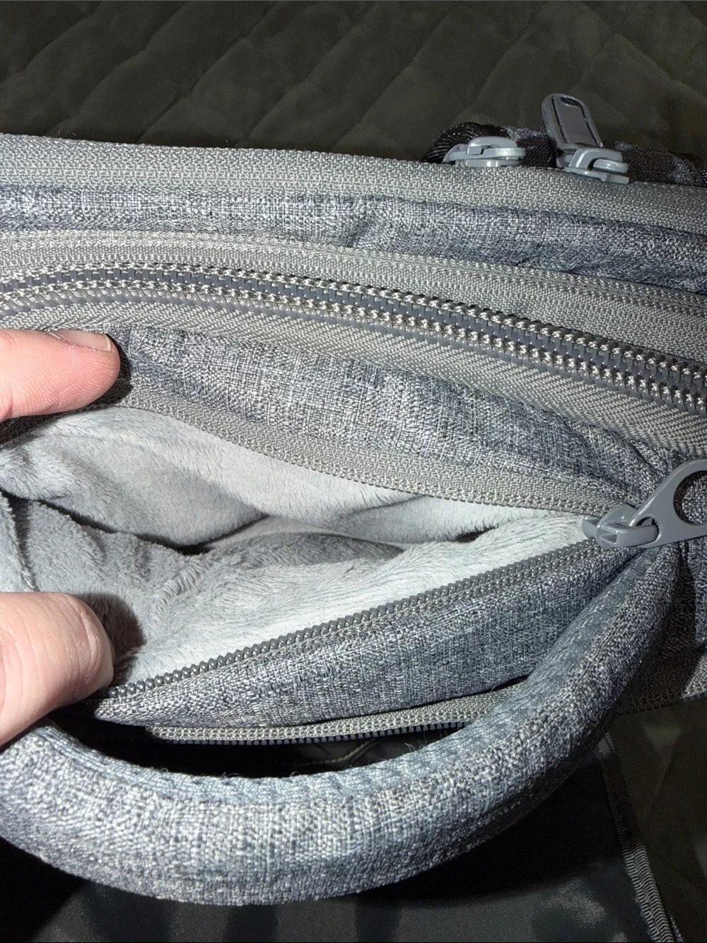 Incase EO Heather Gray Expandable Carry on Travel Backpack